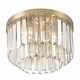 preview thumbnail 5 of 7, Crystorama Lighting Group HAY-1400 Hayes 4 Light 16" Wide Flush Mount