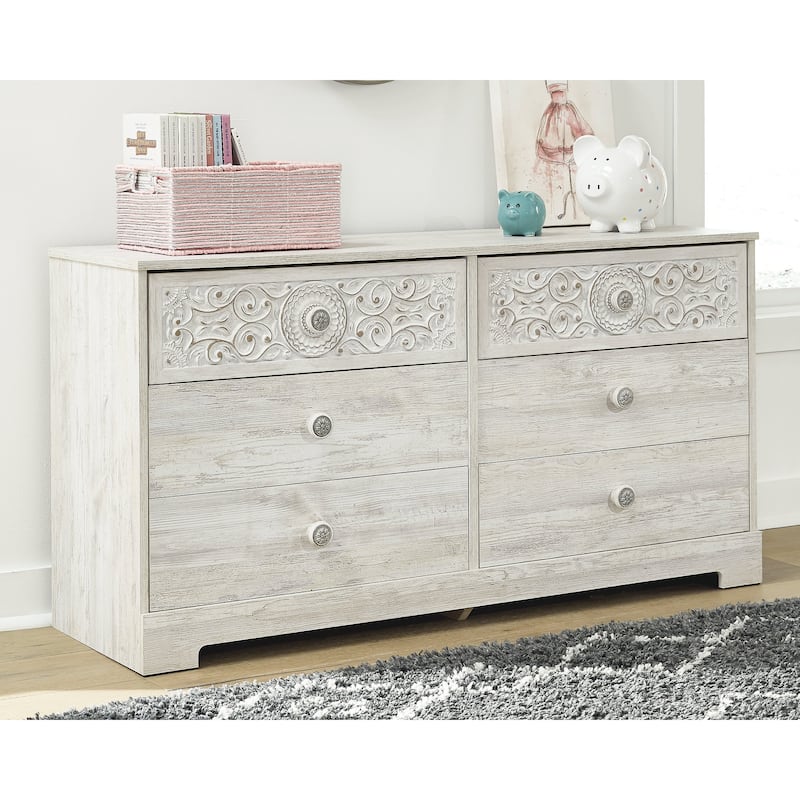 Signature Design by Ashley Paxberry White Dresser