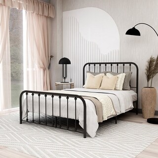 Alazyhome Sturdy Metal Platform Bed Frame