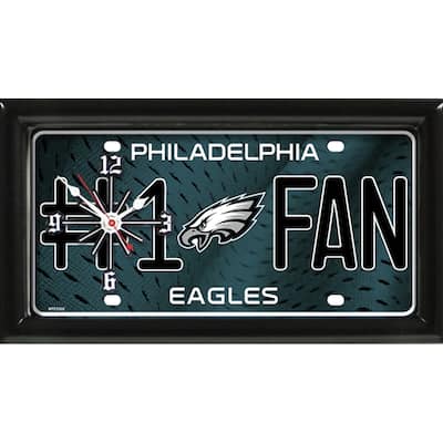Philadelphia Eagles Clock