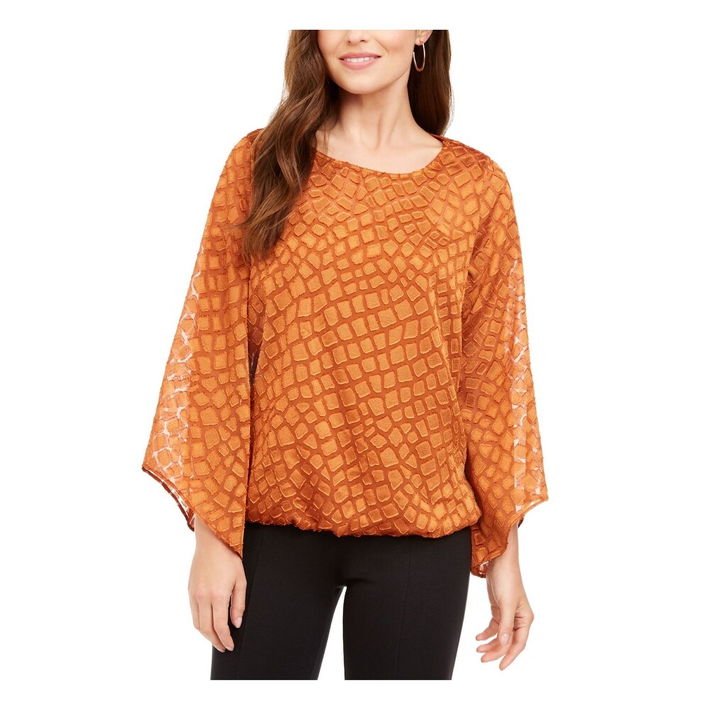 alfani bell sleeve top