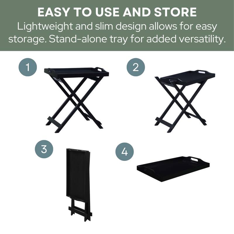 Convenience Concepts Designs2Go Folding Tray Table
