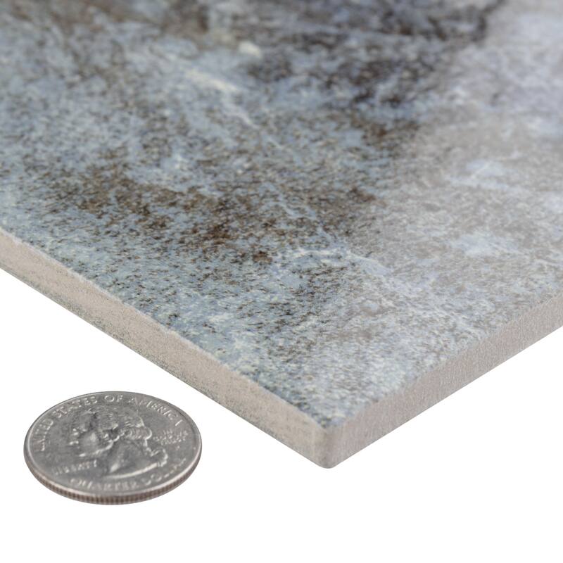 Merola Tile Ocean Coral Bay 6" x 6" Porcelain Floor and Wall Tile