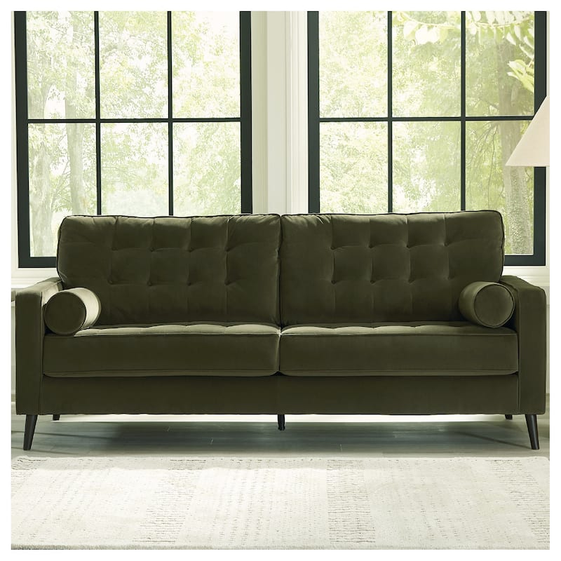 Signature Design by Ashley Reveon Lakes Green Sofa - 87" W x 38" D x 38" H