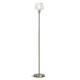 Option BrushedNickel/ClearGlassShade