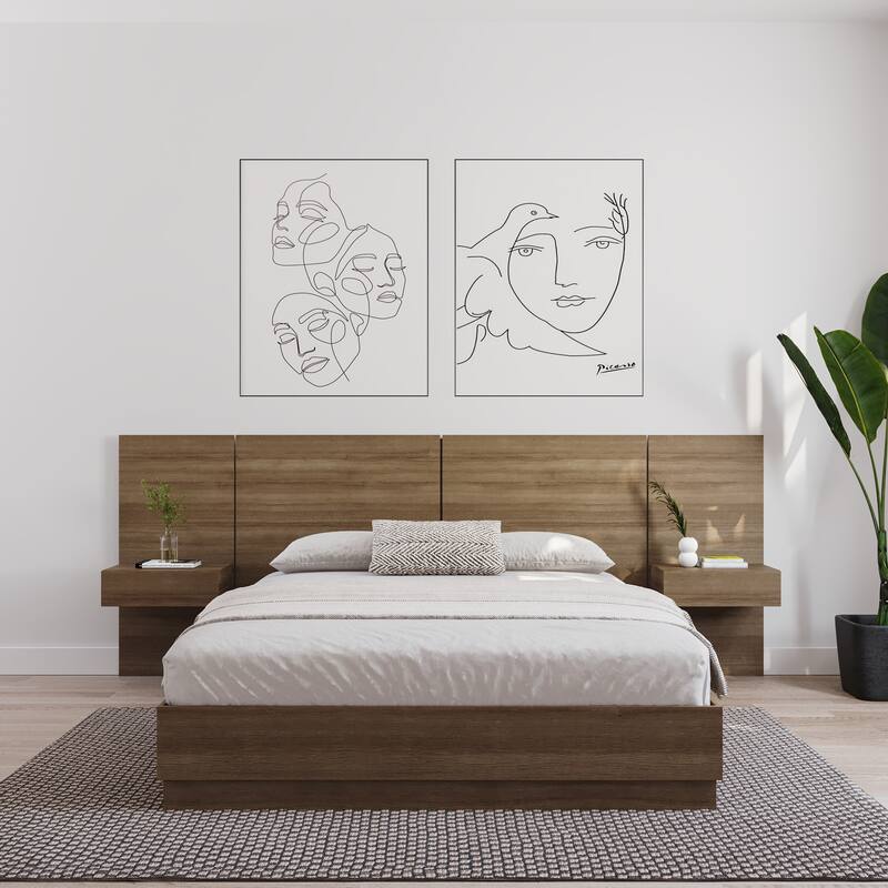 Milano Floating Nightstand Extension Panel