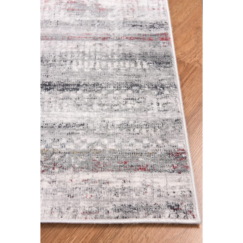 Christian Abstract Striped Area Rug