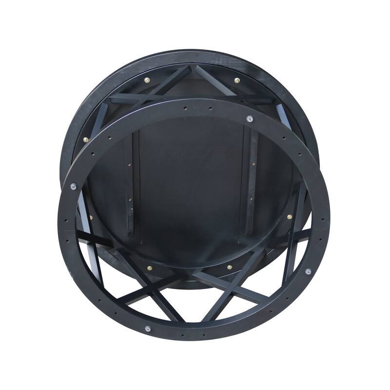 Round Ceylon Coffee Table - 40 in. W x 40 in. D x 18 in. H