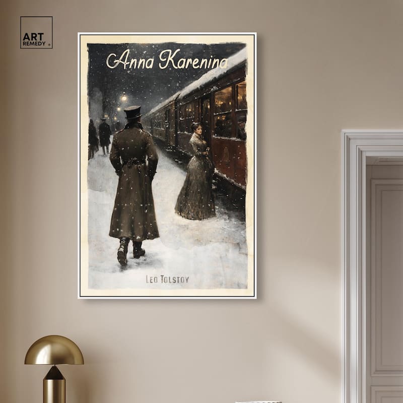 Anna Karenina Canvas by Art Remedy
