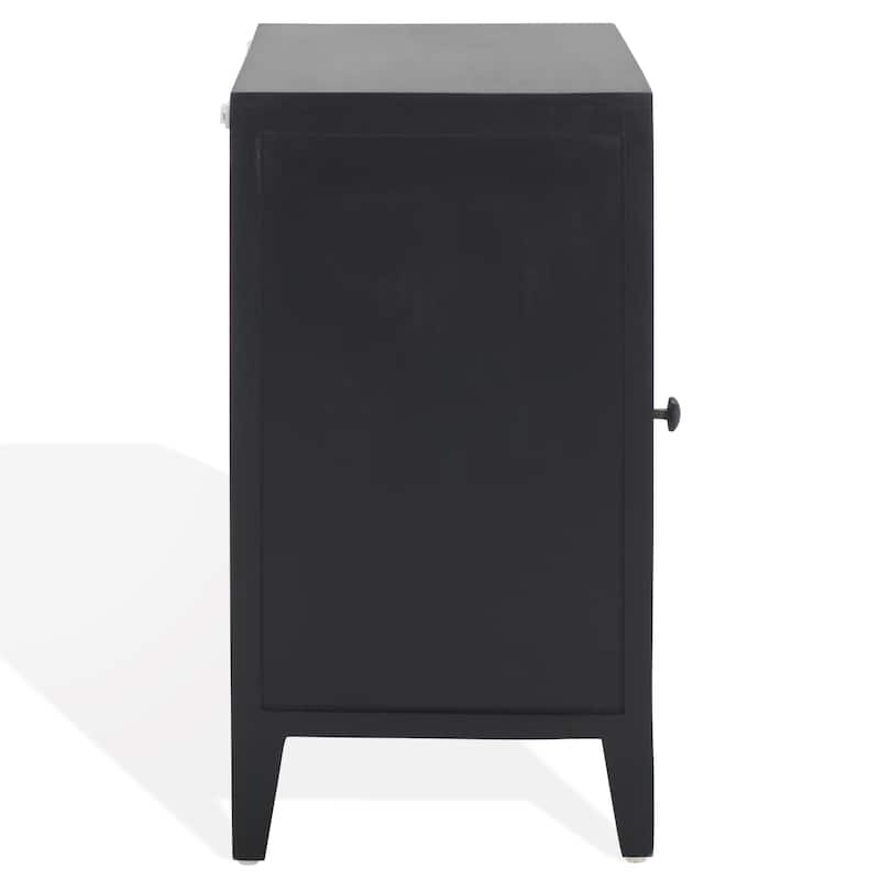 SAFAVIEH Shyann Single-Door Carved Nightstand