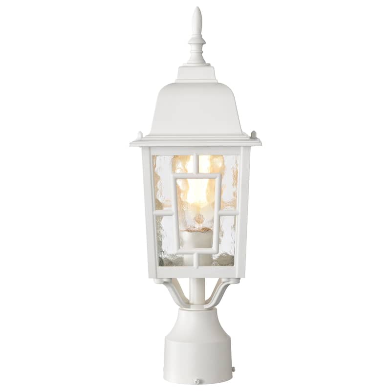 Nuvo Banyon 1-light White 17-inch Post Fixture