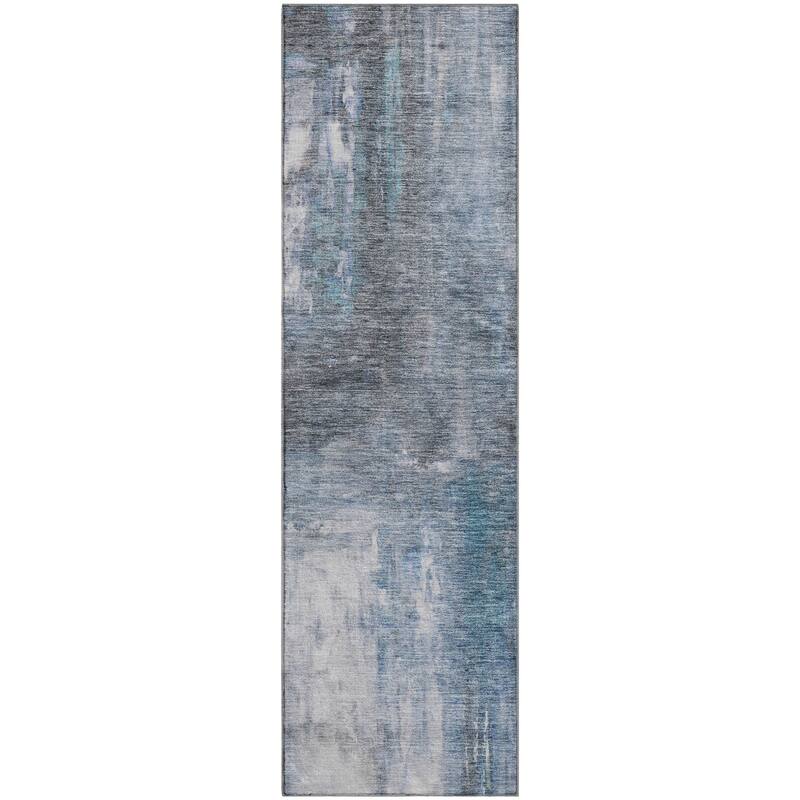 Premium Washable Super Soft Modern Watercolor Mayfield Rug