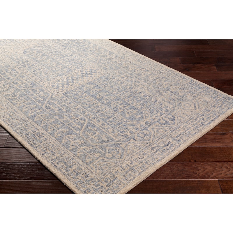 Livabliss Nesta Handmade Distressed Tribal Wool Area Rug