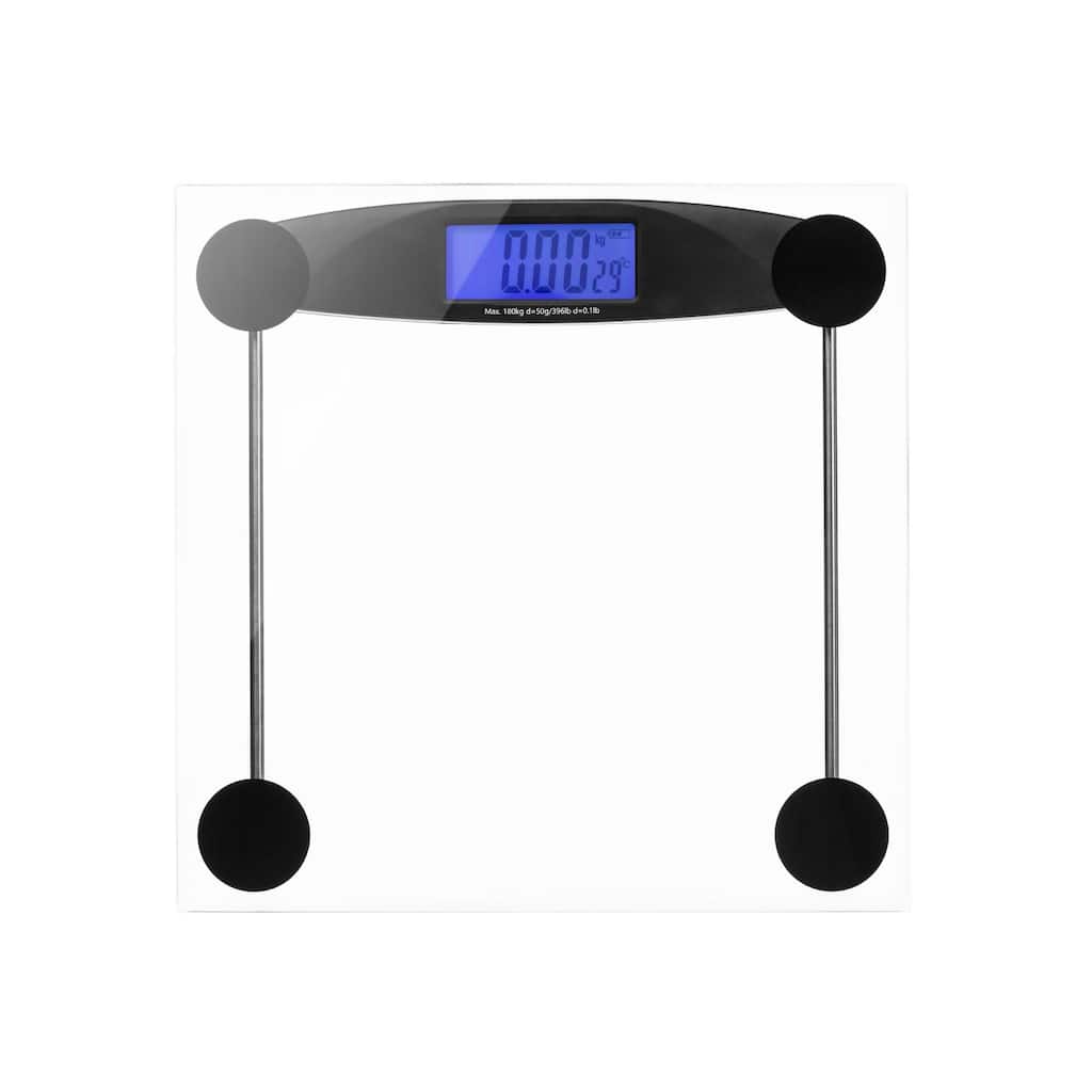 Prominence Home Digital Bathroom Scale for Body Weight, Auto Step-On Design, Ultra Thin