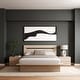 preview thumbnail 15 of 34, Malibu 4-Piece Bedroom Set with Bed, Headboard, and 2 Nightstands