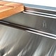 preview thumbnail 4 of 10, Highpoint Collection 30" Zero-Radius Workstation Undermount Stainless Steel Kitchen Sink - 30" x 18" x 10"