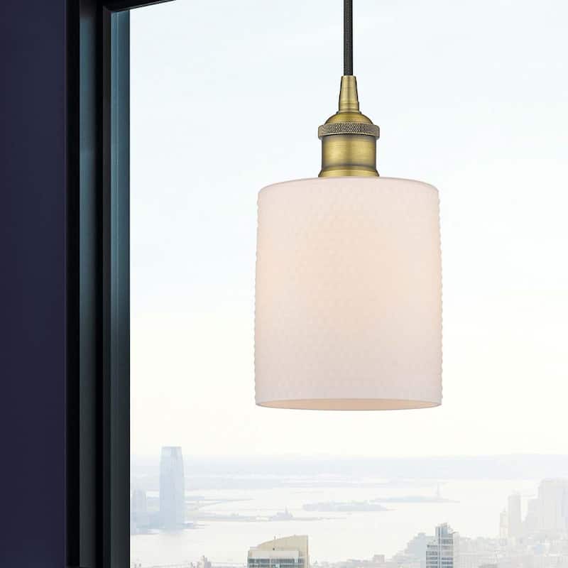 Innovations Lighting 616-1P-10-5 Cobbleskill Pendant Cobbleskill 5"