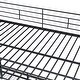 preview thumbnail 23 of 45, Metal Loft Bed with Grid Storage Guardrail and 4-layers Lateral Storage Shelf Ladder - Loft Metal Bed for Bedroom Teens Student
