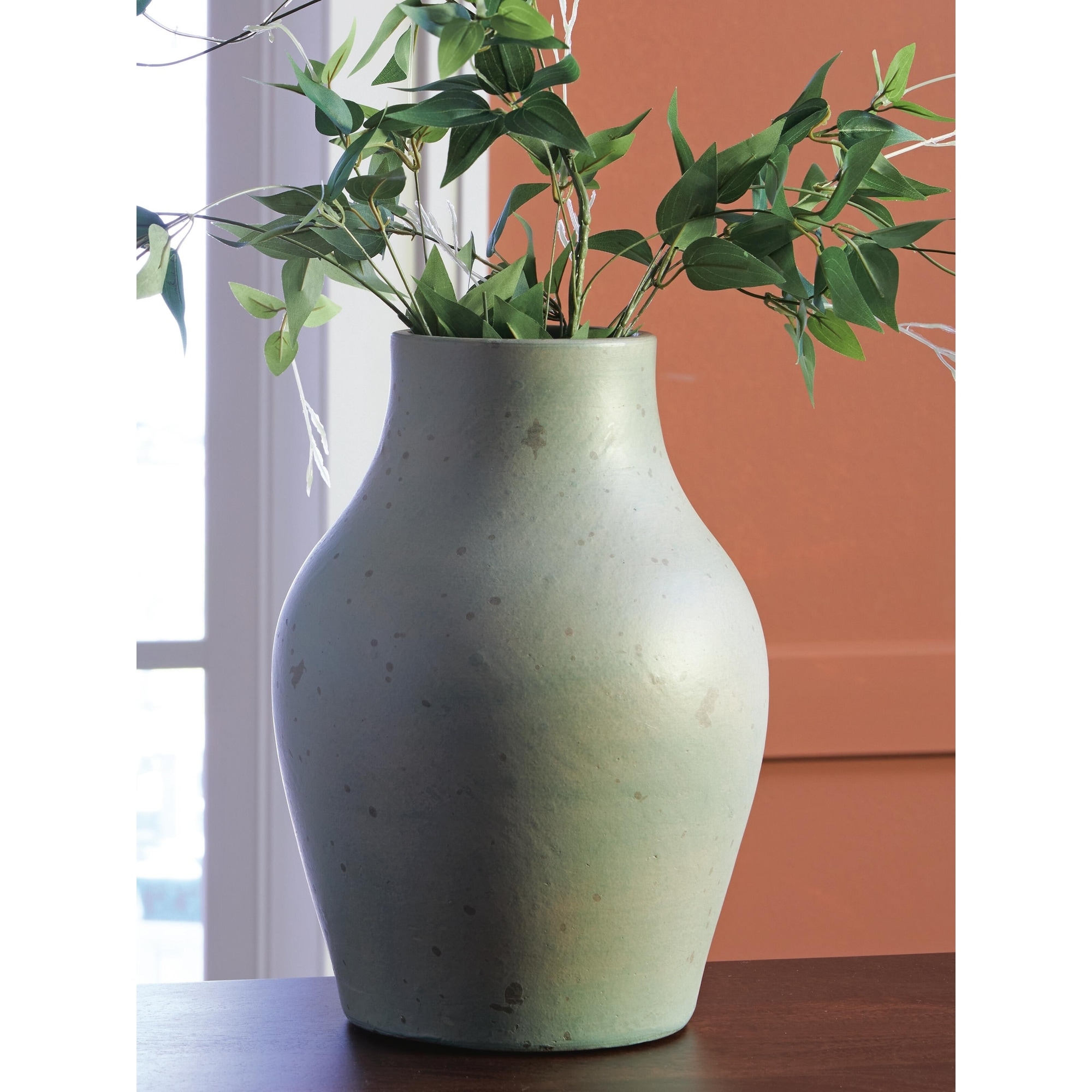 Signature Design by Ashley Baychester Light Green Vase