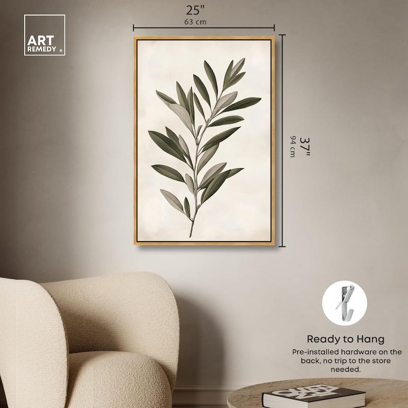 Verdant Virtue II Canvas by Art Remedy