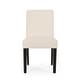 preview thumbnail 33 of 96, Kuna Contemporary Upholstered Dining Chair (Set of 2) by Christopher Knight Home