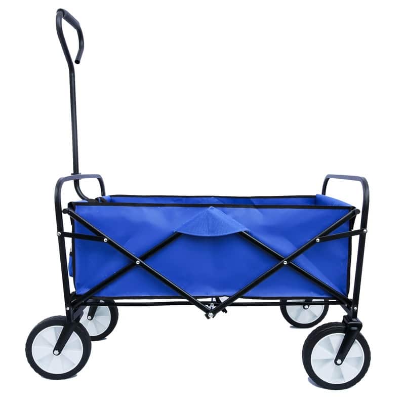 Folding Wagon Garden Shopping Beach Wagon Cart