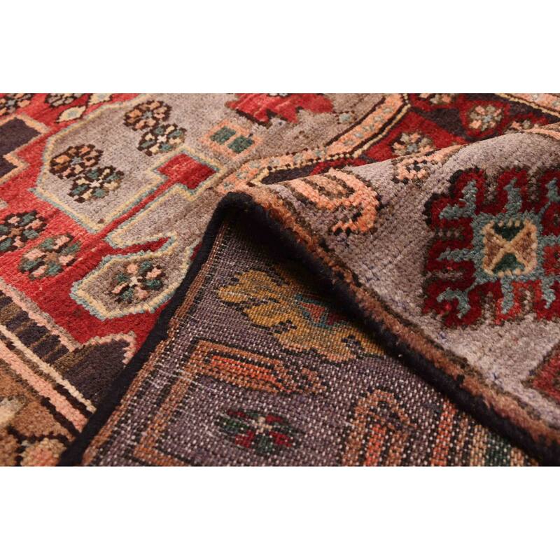 ECARPETGALLERY Hand-knotted Konya Anatolian Red Wool Rug - 3'11 x 6'6