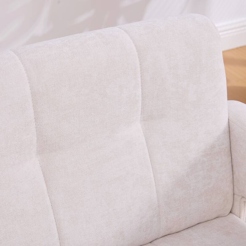 Modern Minimalist Casual Single Armchair Living Room, Bedroom, Office Area Upholstered Chair Comfortable Padded Armchair