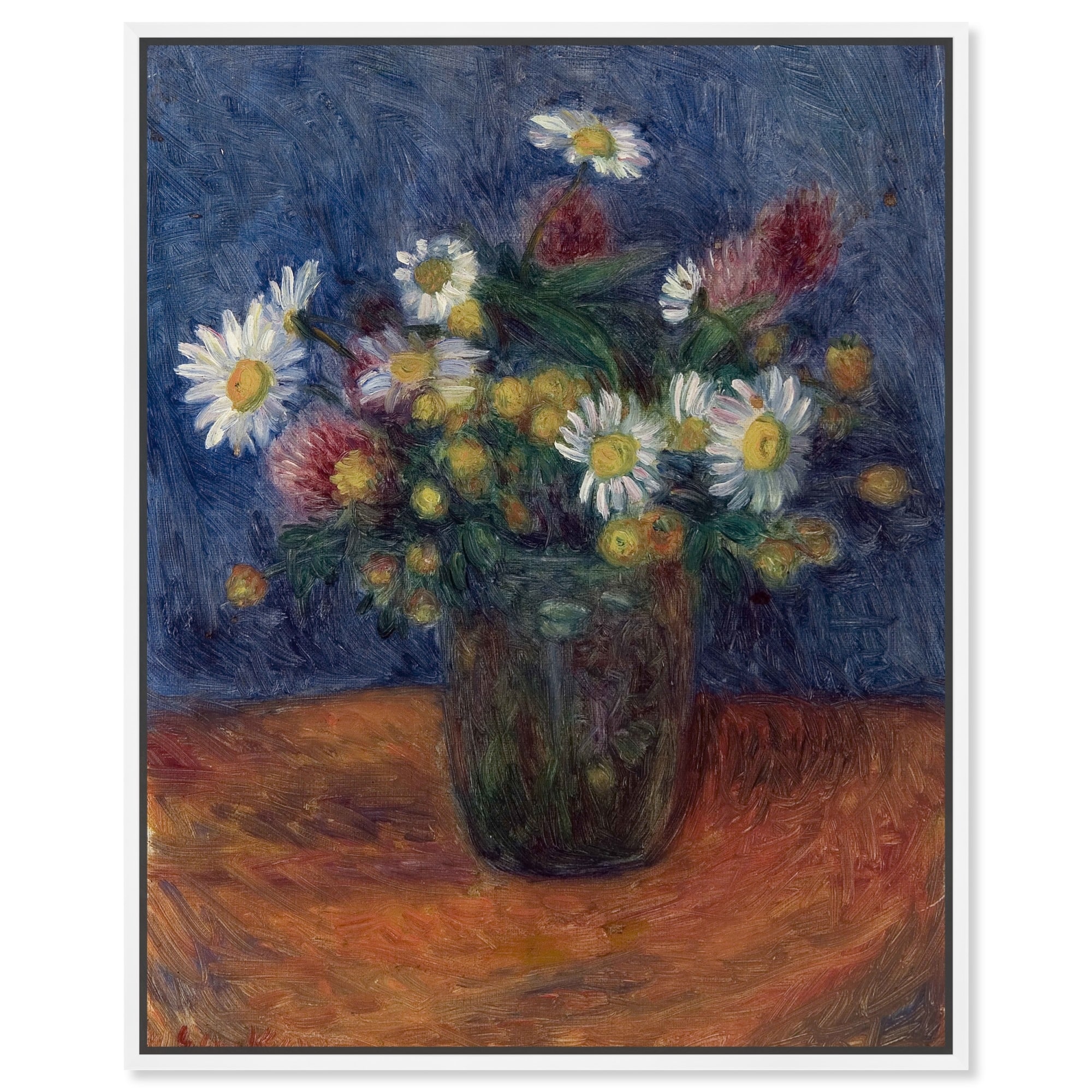 Flowers Canvas Vintage Farmhouse Wall Art by Art Remedy