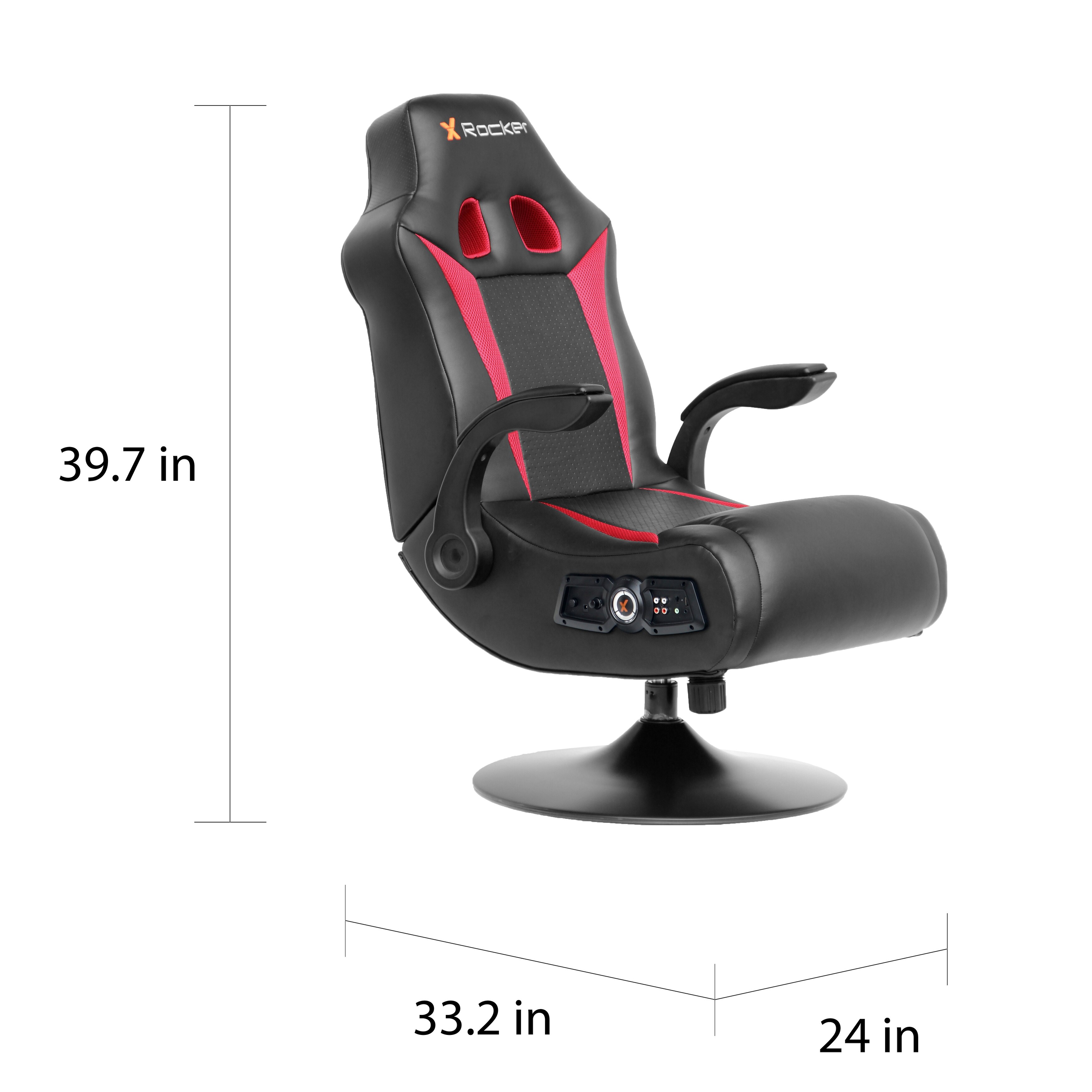 X Rocker Vibe 2.1 Bluetooth Pedestal Gaming Chair Bed Bath