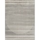 preview thumbnail 7 of 31, Artistic Weavers Joel Mod Black/Ivory Ombre Geometric Striped Area Rug