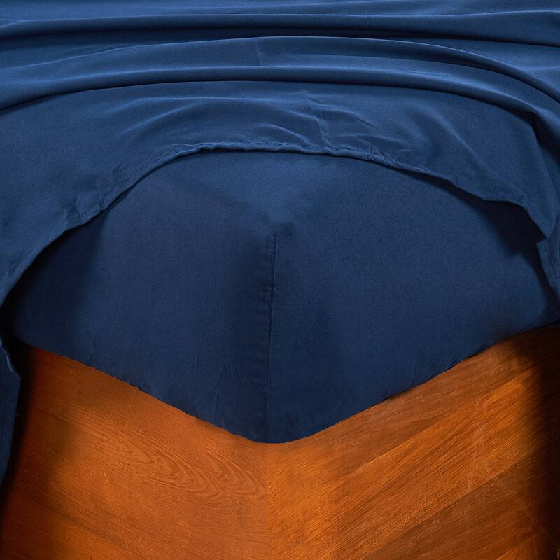 Serenta 4-piece Luxury Embroidered Bed Sheet Set
