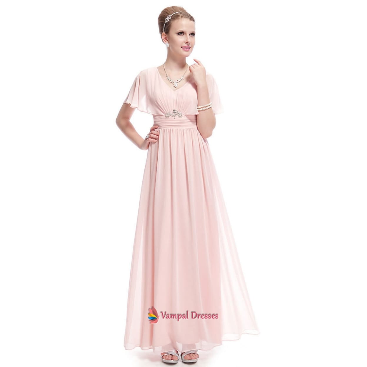 blush mother of the bride dresses