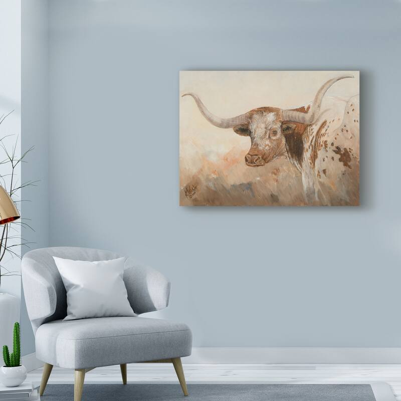 Kathy Winkler 'My Way Or The Highway' Canvas Art