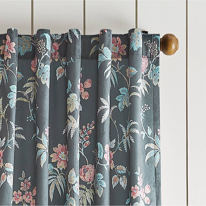Martha Stewart Ms. Norah Backtab Curtain Panel Pair