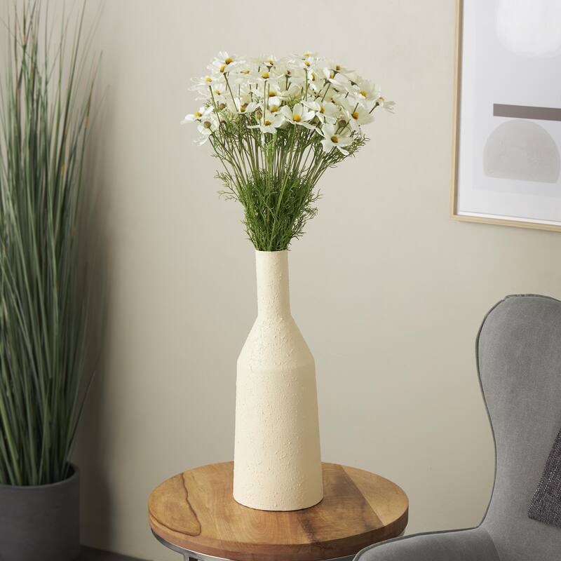 Faux Foliage Galsang Tall Artificial Flower Stem - Set of 12 White - Roche River Decor