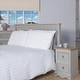 preview thumbnail 9 of 8, Wood Slatted Full Double Size Bed Corona Collection | Furniture Dash