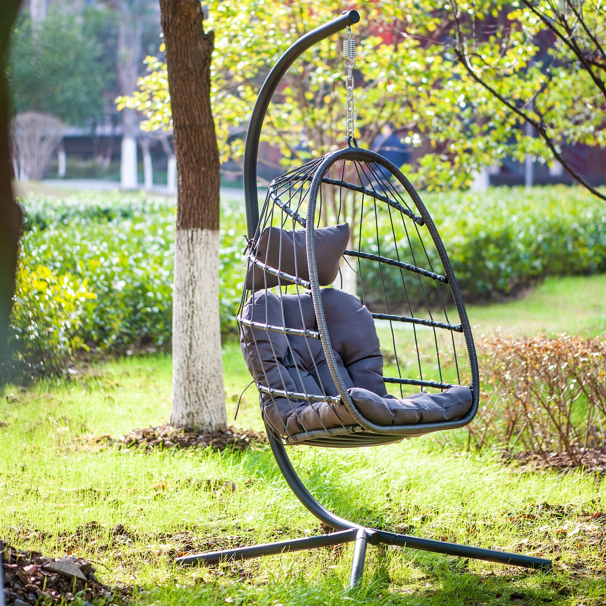 Woodies Sale Hanging Egg Chair Woodies Egg Chair With Door Swing