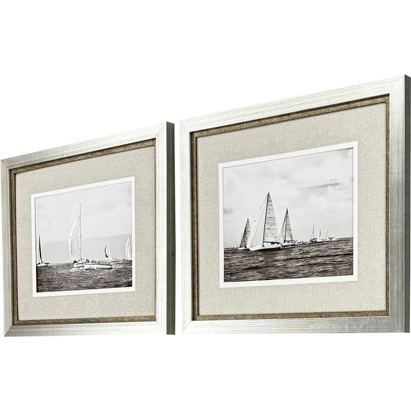 Paragon Regatta II Framed Art - Set of 2