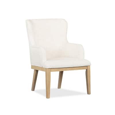Magnussen Home Somerset Butternut Upholstered Arm Chair Two Pack - 26.13''W x 27.13''D x 37.63''H