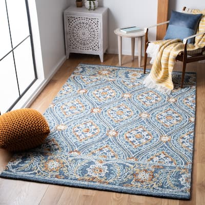 SAFAVIEH Handmade Blossom Ademara Traditional Wool Rug