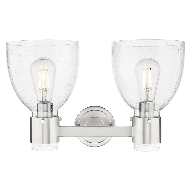 Innovations Lighting 464-2W-G464D-7SDY Lawton Bell 2 Light 16" Wide