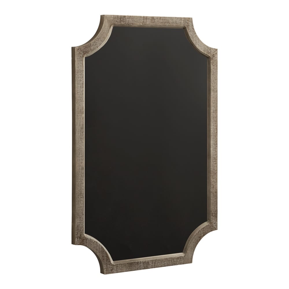 Kate and Laurel Hogan Framed Scallop Chalkboard