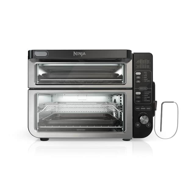 slide 2 of 11, 12-in-1 Smart Double Oven Silver