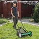 preview thumbnail 12 of 19, Costway 16" Push Lawn Mower with 5-Blade 6.9 Gallon Removable Grass - See Details