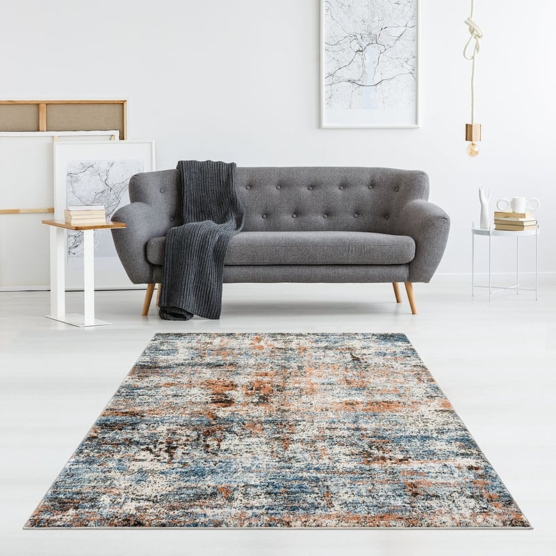 Abstract Area Rug - 6'x9'