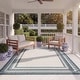 preview thumbnail 12 of 20, SAFAVIEH Courtyard Vickie Indoor/ Outdoor Waterproof Patio Backyard Rug