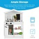 preview thumbnail 5 of 4, Pretend Play Wooden Farmhouse Kitchen Set w/ Storage, 5 Accessories