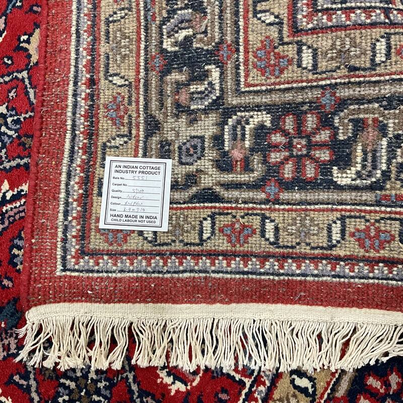 HERAT ORIENTAL Hand-knotted Bidjar Wool Rug - 6'7 x 9'10