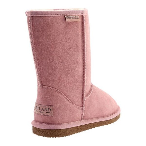 blush pink boots